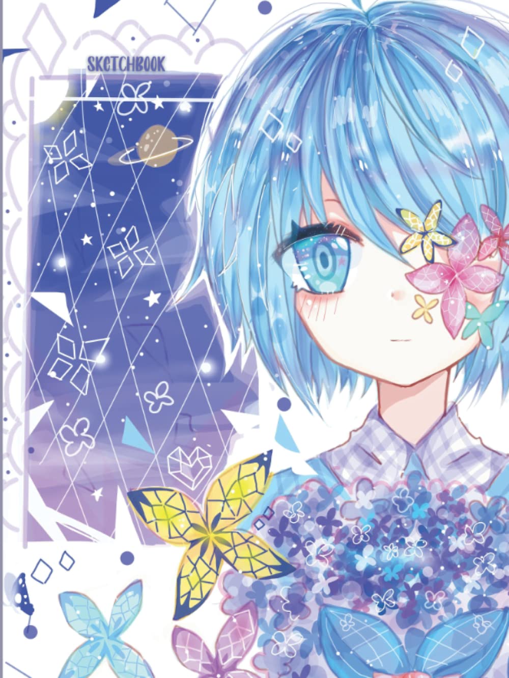 Anime Sketchbook: Blank Pages For Drawing, Doodling, Journaling and Coloring, Anime Drawing Book For Teens, Aesthetic Sketch Book