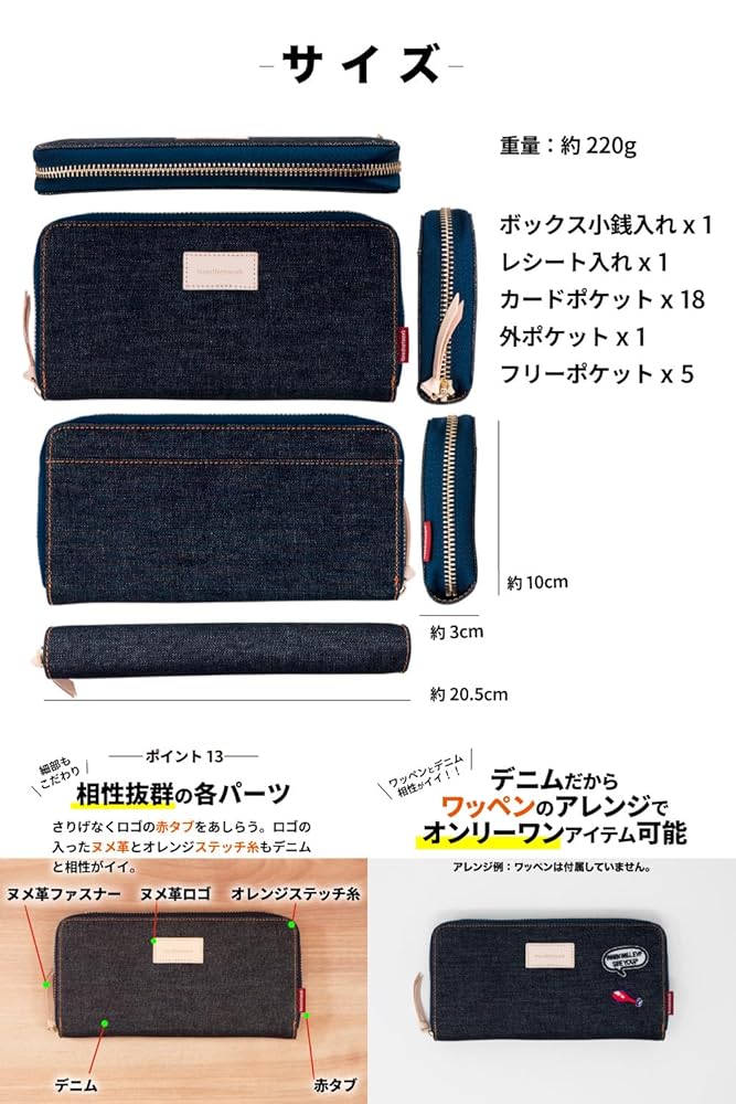 【極美品】 J6 デニム長財布 極美品】 J6 デニム長財布 Amazon.co.jp: [ニードネットワーク