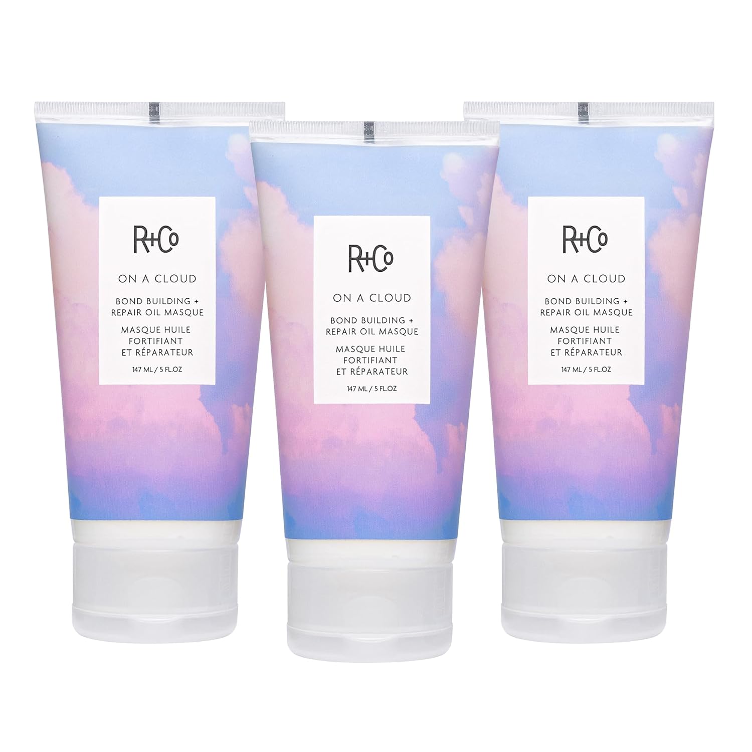 R+Co ON A CLOUD Bond Building + Repair Oil Masque – Strengthening & Repairing Hair Treatment, Hydrates & Restores, All Hair Types