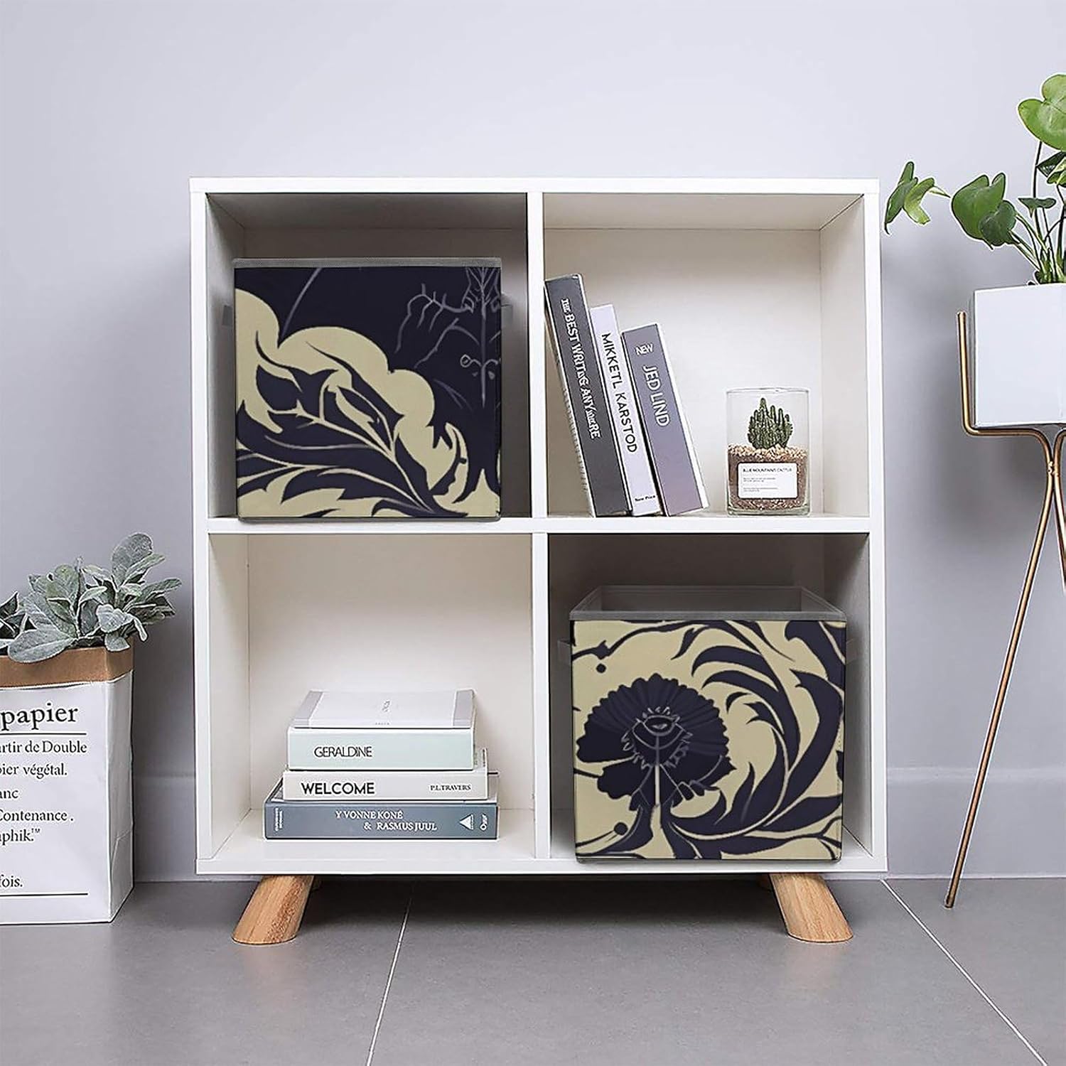 Bat Pattern Storage Box, Collapsible Storage Box, Clothing Storage Box, Sturdy And Foldable, Suitable for Storing Books, Toys, Clothes, Socks Or Toys