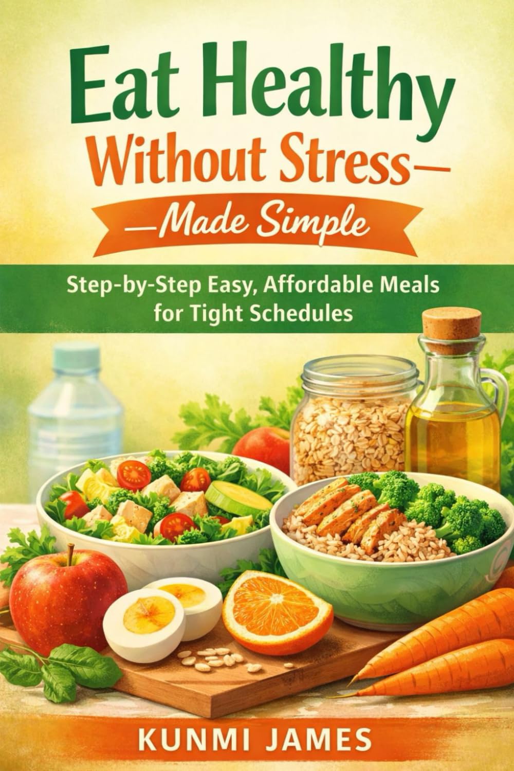 Eat Healthy Without Stress—Made Simple: Step-by-Step Easy, Affordable Meals for Tight Schedules