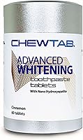 Vista 5 de Pastillas de pasta de dientes blanqueadoras avanzadas Chewtab con nano-hidroxiapatita (menta verde)