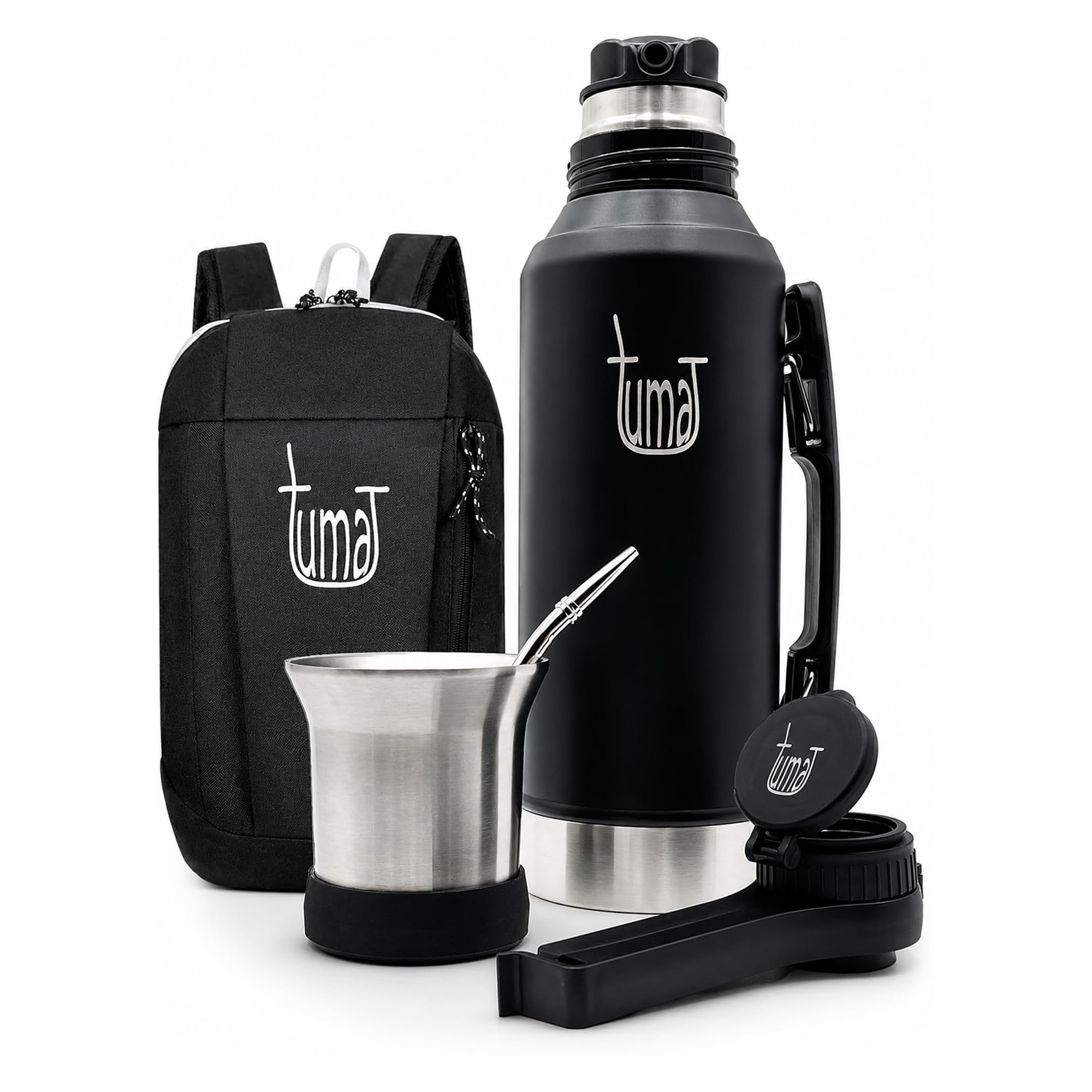 TUMA Mate to Go Yerba Mate Kit with Backpack