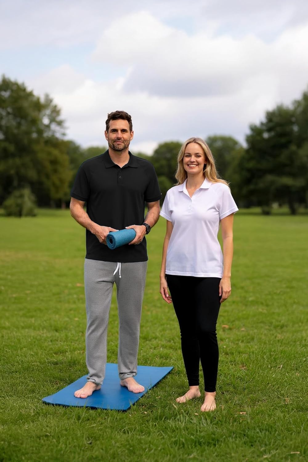 STENCIL Infinity Men's Performance Polo Shirt CoolDry Fabric Quick‑Dry Odor‑Free 60% Recycled PET Sustainable UPF 50+ - Image 7