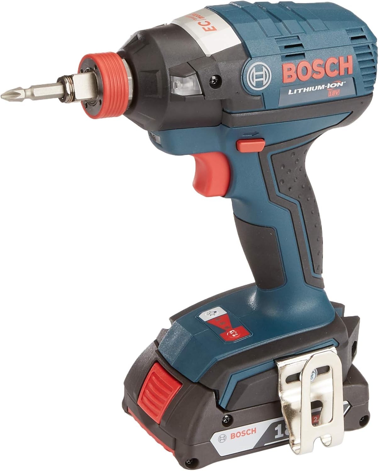 Flash Deals - 70% OFF Bosch 18 V 2-Tool Combo Kit with EC Brushless 1/4 In. and 1/2 In. Socket-Ready Impact Driver and EC Brushless Compact Tough 1/2 In. Drill/Driver CLPK238-181, Blue