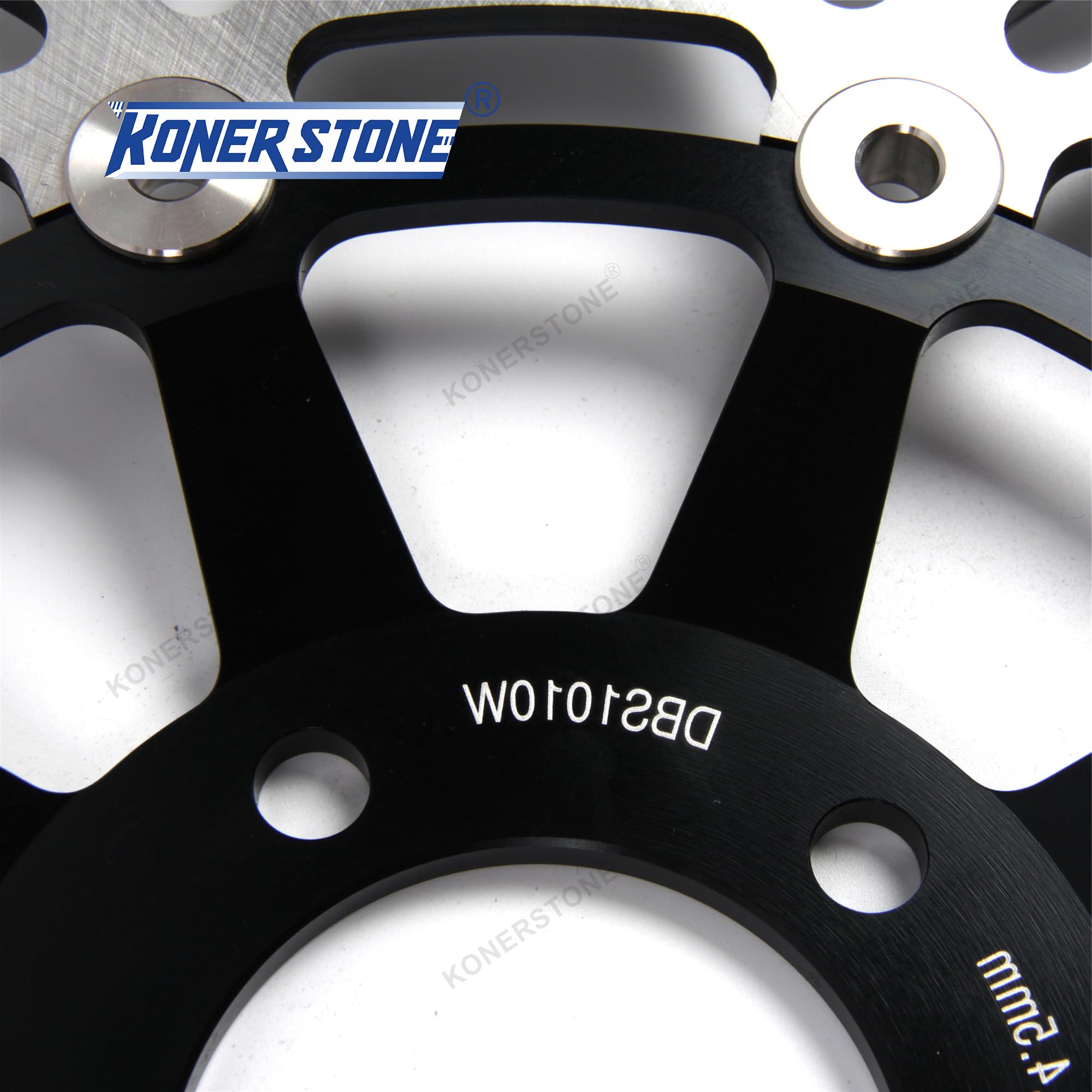 Bremsscheibenrotoren vorne für Suzuki GS 500E 1989-2003/GS 500F 2004-2007 GS 500 Bremsscheibenzubehör GS 500 GS500 E F Schwarz 1990 1991 1992 1993 1994 1995 1996 1996 1996 997