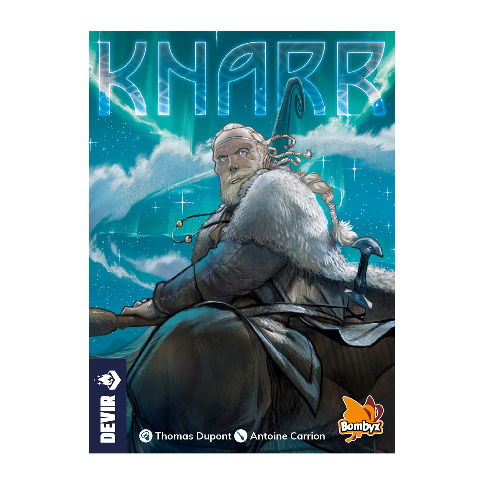 Devir Knarr, Jeu de société, 2-4 Joueurs, Jeu de Vikings avec Amis, âge +8 (BGKNASI)