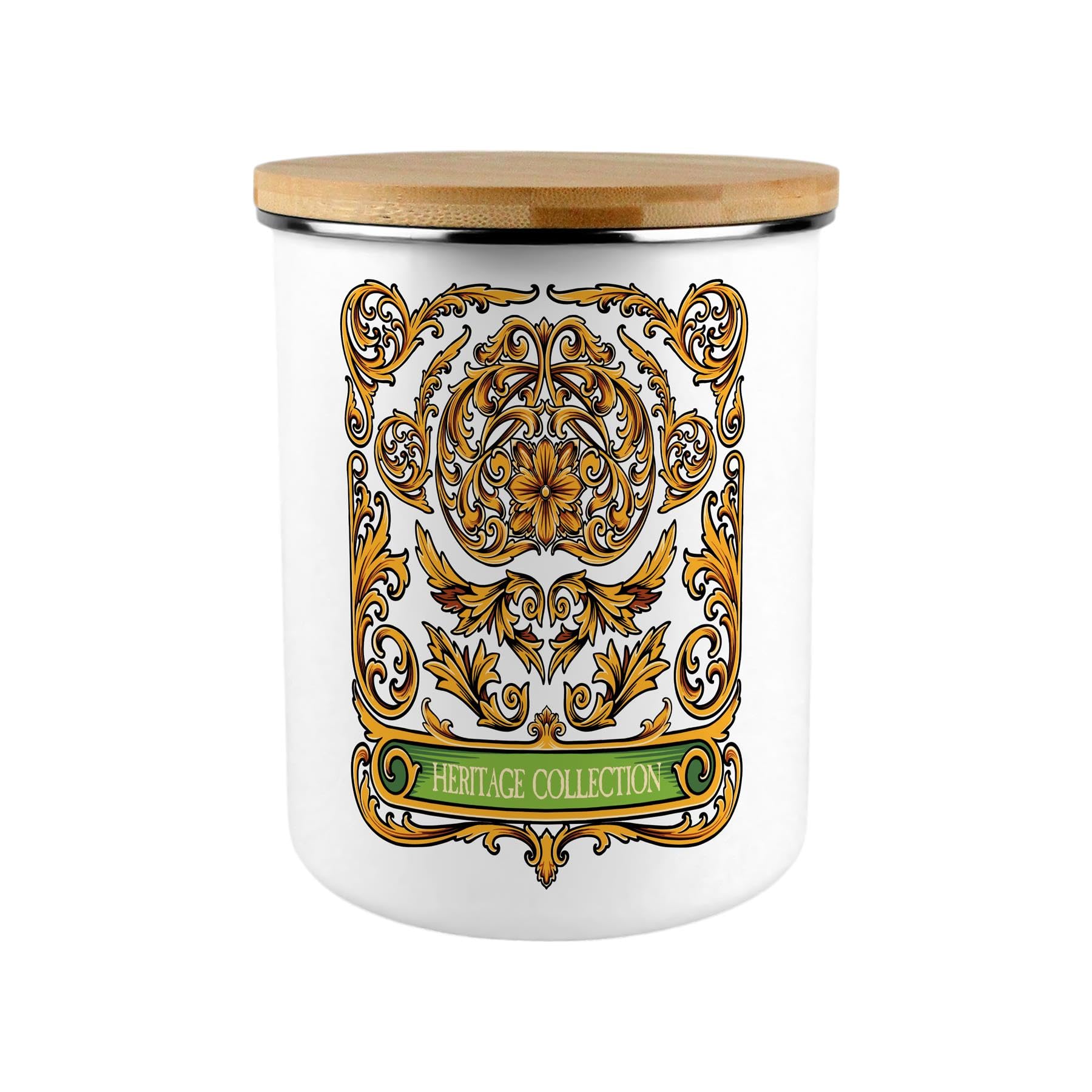 Nouveau Storage Tin - 2.7L Extra-Large Home & Kitchen Container