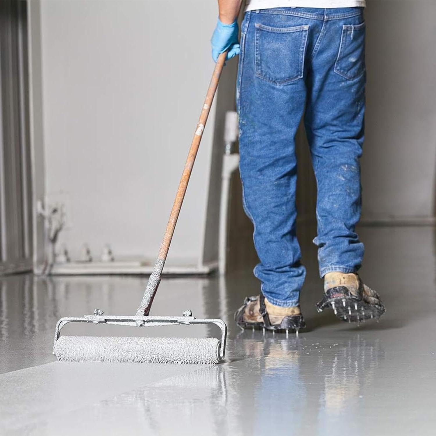 Chaussures d'aération de pelouse, aérateurs de jardin, chaussures d'aération de pelouse, aérateurs manuels avec pointes avec sangles réglables pour une utilisation efficace pour une ventilation