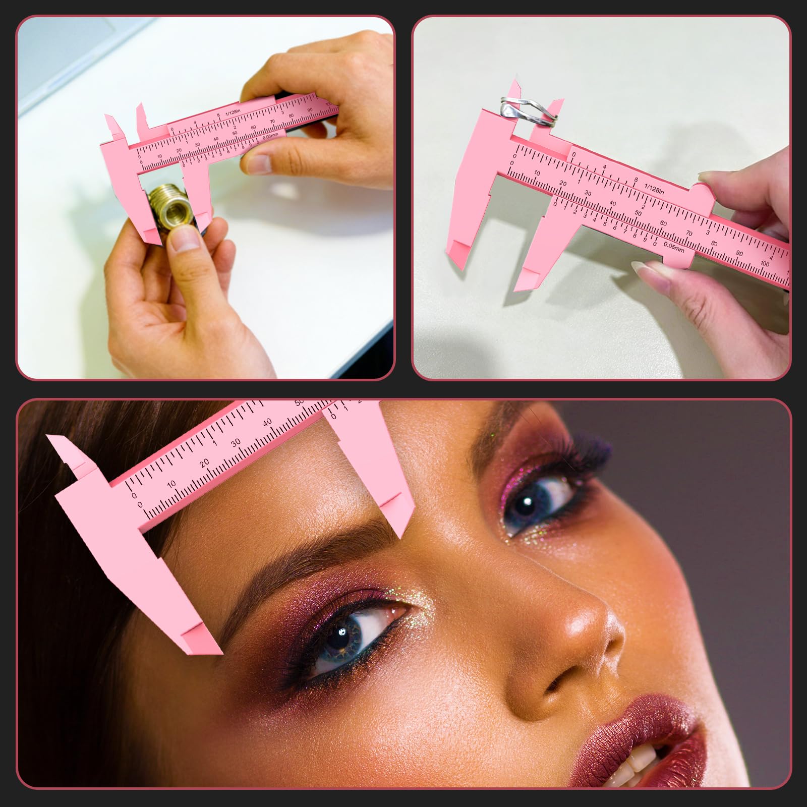 Eyebrow Calipers - Precise Brow Mapping Ruler -5