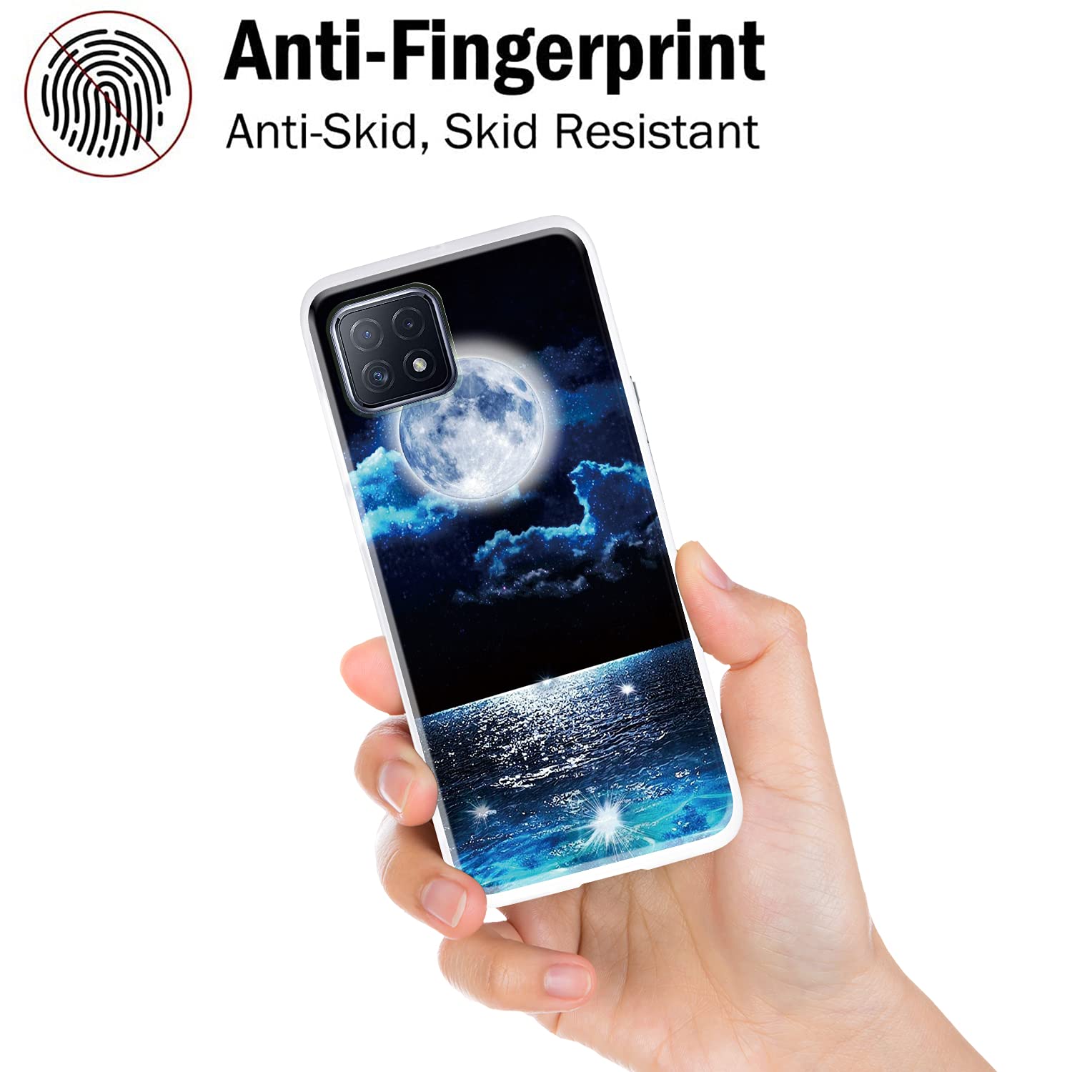 Cover posteriore del telefono cellulare per Oppo A73 5G custodia paraurti custodia antiurto in Silicone antiurto per OppoA73 A 73 5G Soft Fundas CAPA  202192403