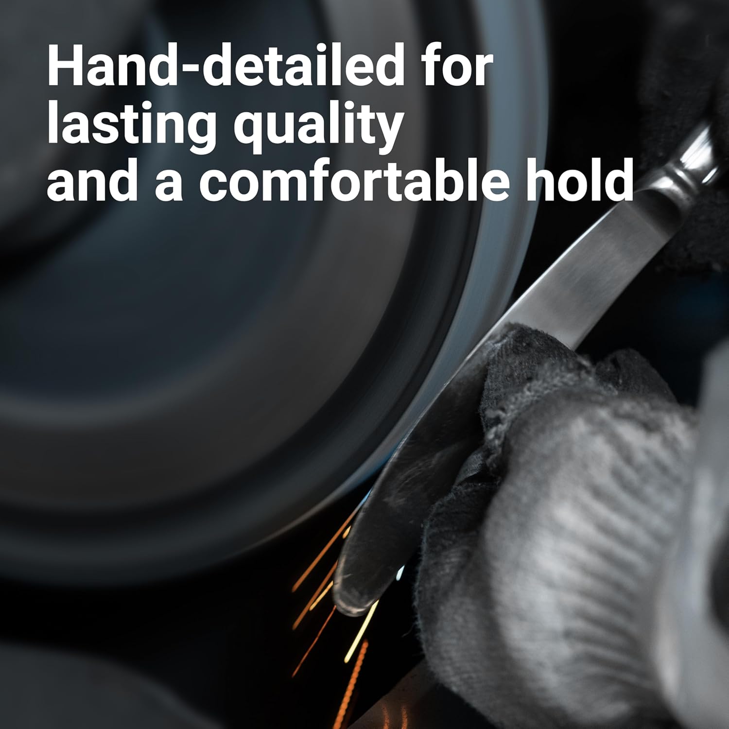 Riesa Flatware Set for 6, 30-Piece 18/10 Stainless Steel Silverware Set, Modern Cutlery Set with Mirror Finish, Dishwasher Safe Kitchen Utensils, Mother’s Day Gift