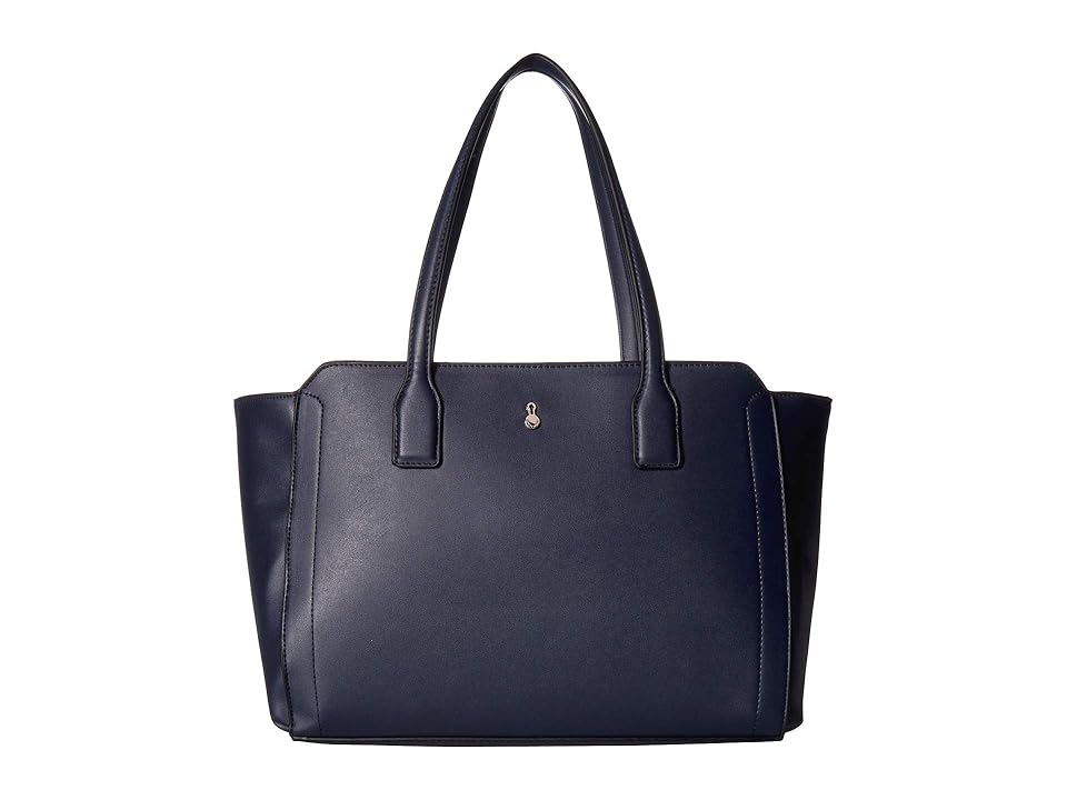 

London Fog Reece Double Shoulder (Navy) Handbags