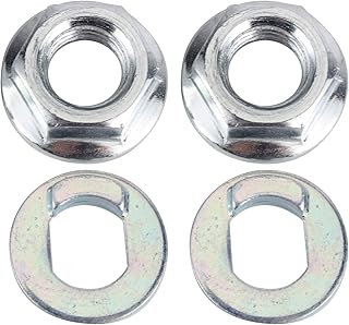 Parafuso Das Porcas Da Roda Do Motor,Porcas Da Roda Do Motor Dianteiro Da Scooter Elétrica, Substituição Das Porcas Da Liga De Aço Compatível Com Xiaomi M365 PRO