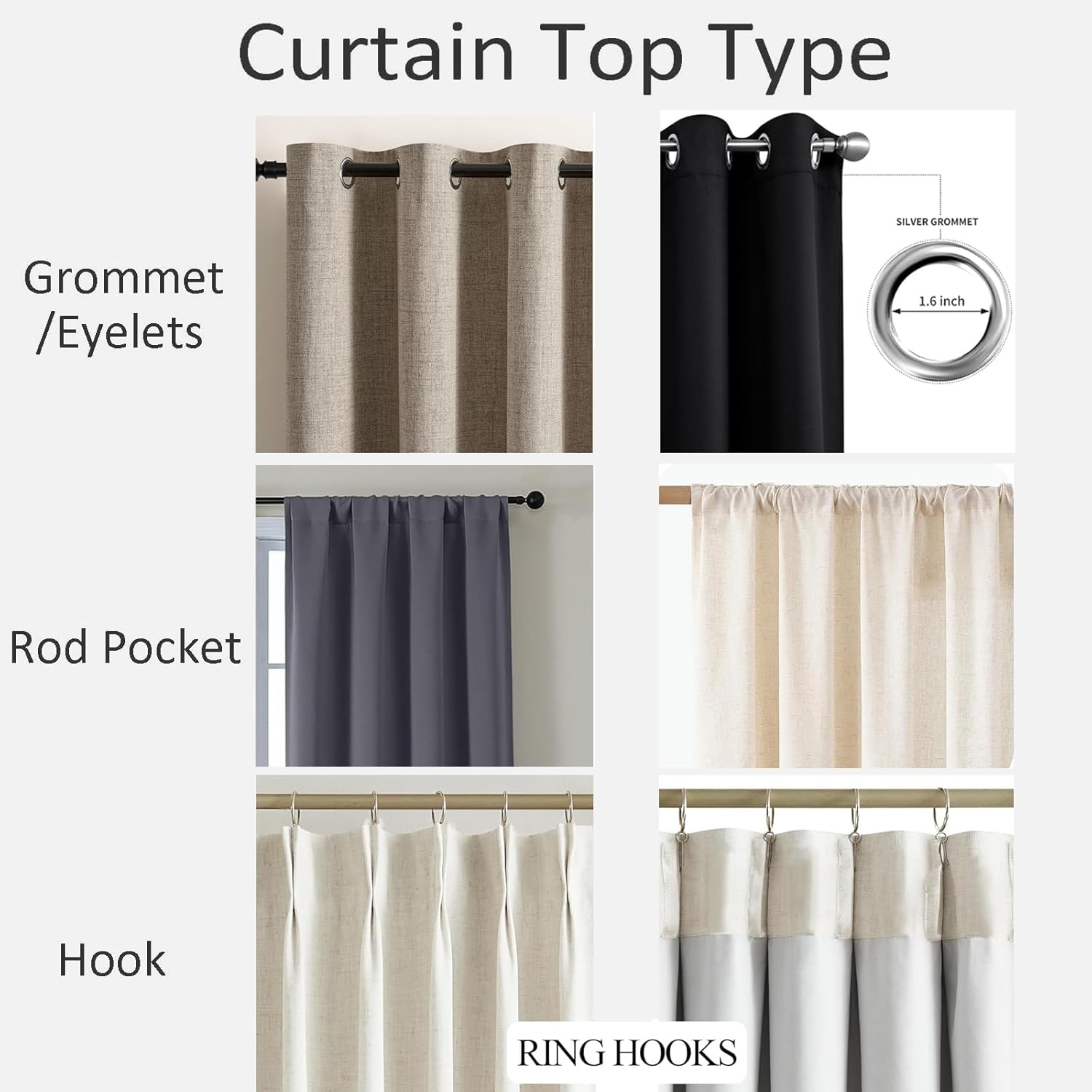 Blackout Curtains for Bedroom, Thermal Insulated Window Curtain Eyelet Room Darkening Beach Coconut Trees Landscape Curtains Window Treatments Blue Green Beige 52 x 96 Inch, 2 Panels