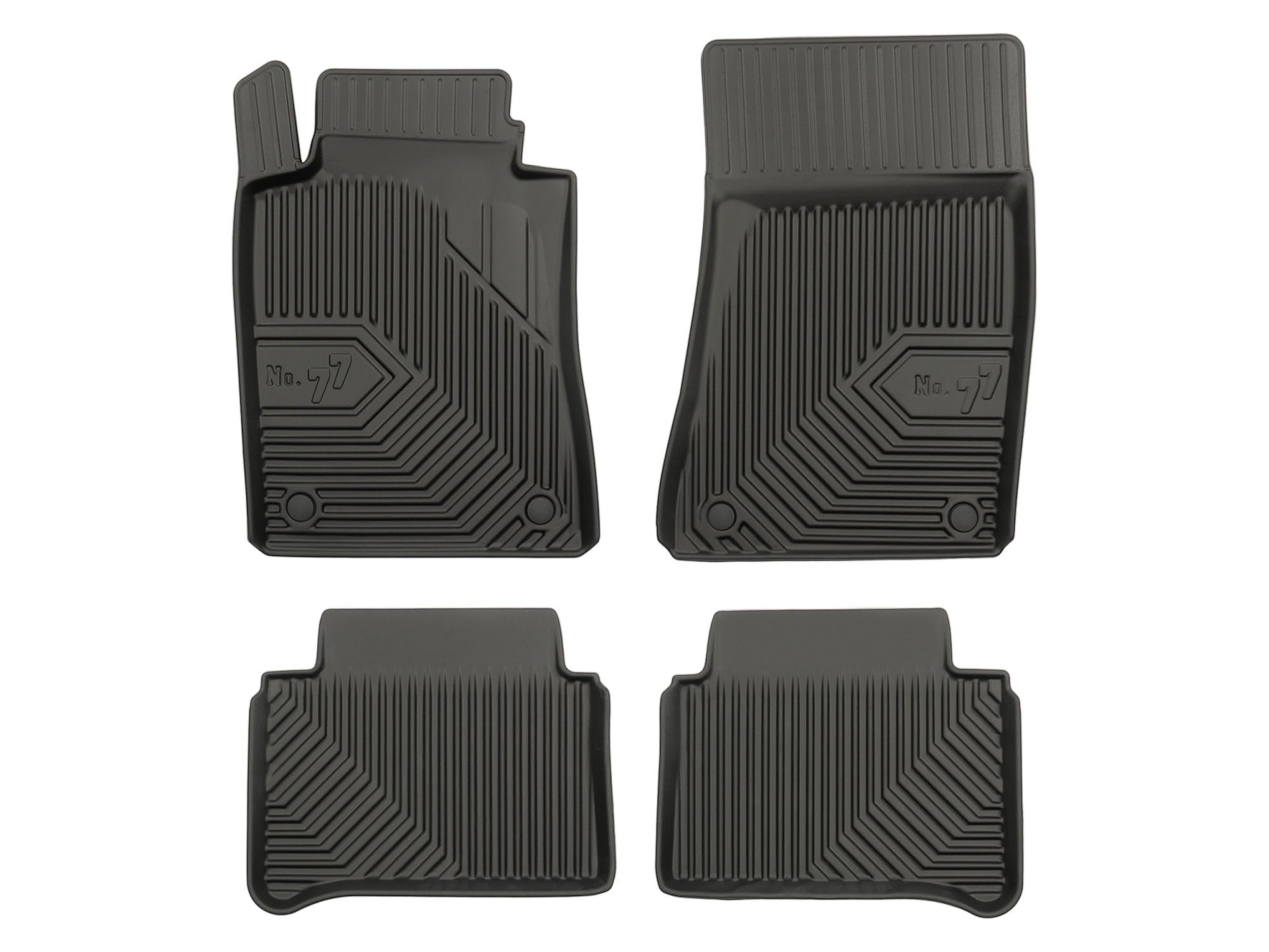 Dywaniki 3D TPE kompatybilne z Mercedes-Benz CLS C219, komplet, NO77