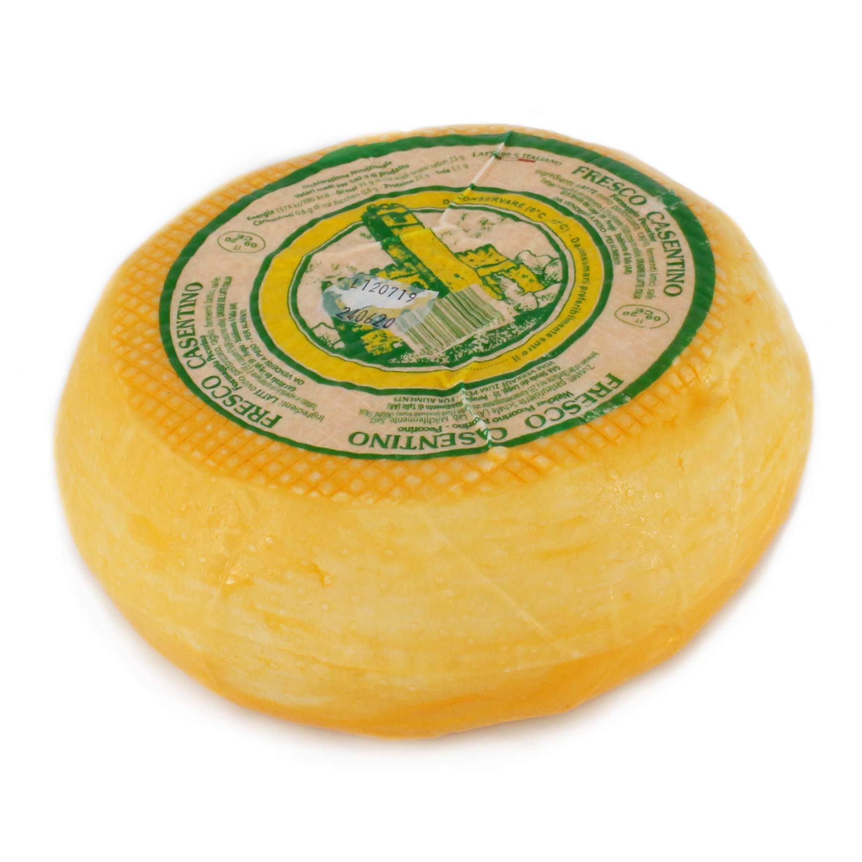 Ganzer Käselaib 1,4 kg - MARZOLINO - PECORINO TOSCANO DOP aus CASENTINO - 3 MONATE gereift (zarte Konsistenz) - Käse aus BERGSCHAFMILCH - Direkt aus Italien
