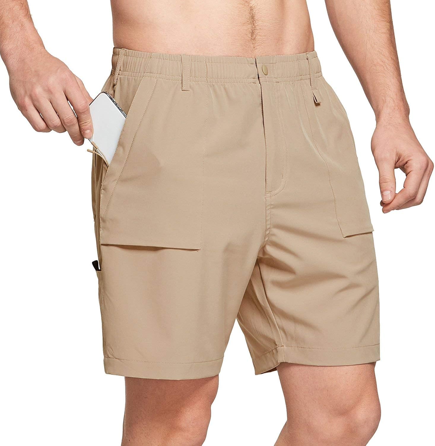 Men's lightweight quick dry cargo shorts Clearance