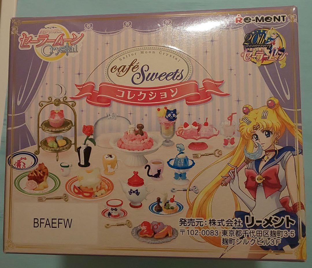 セーラームーン Crystal カフェスイーツ 全８種類コンプリート 【白】