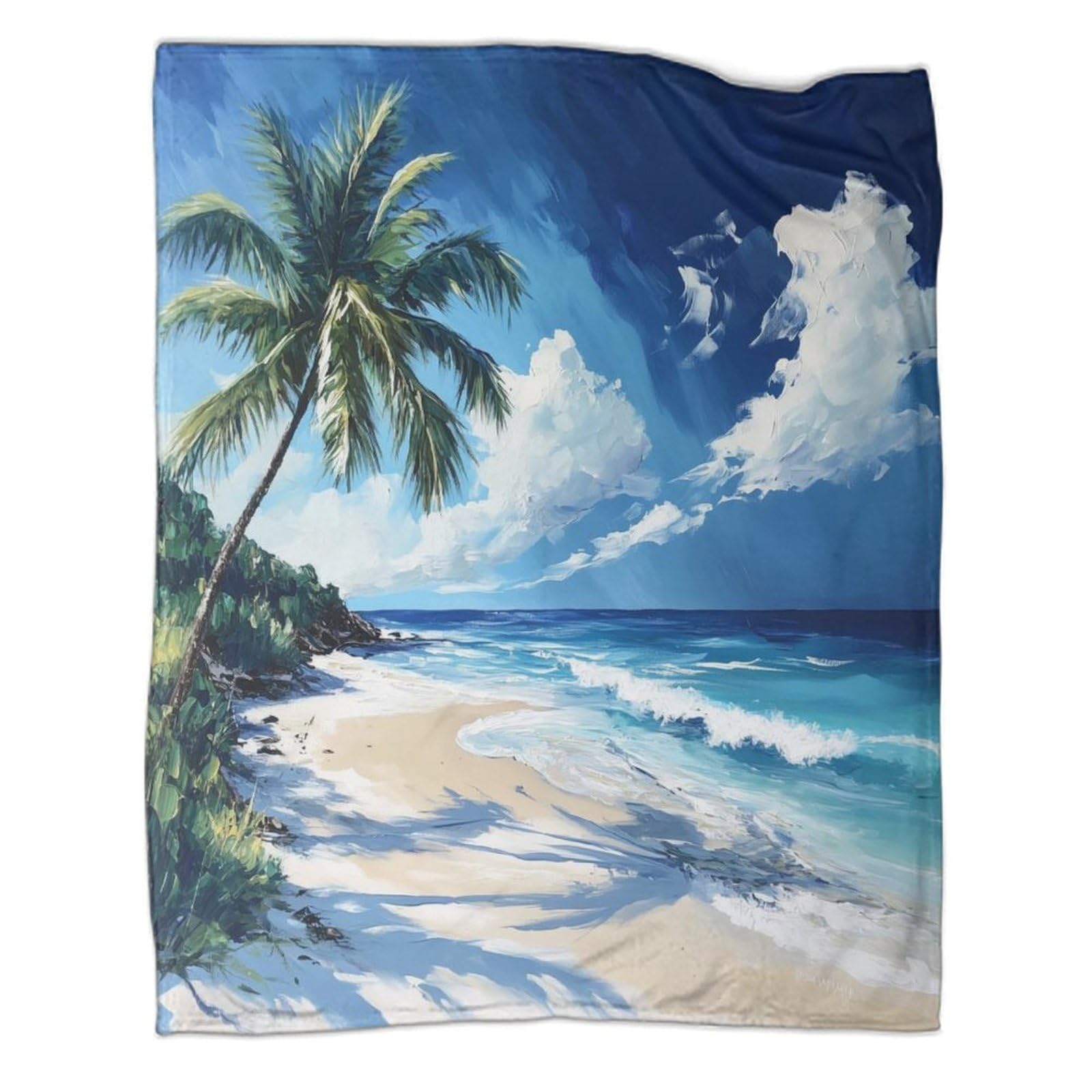 Couverture flanelle lit plaid canapé peluche doux chaud taille 127x152 cm