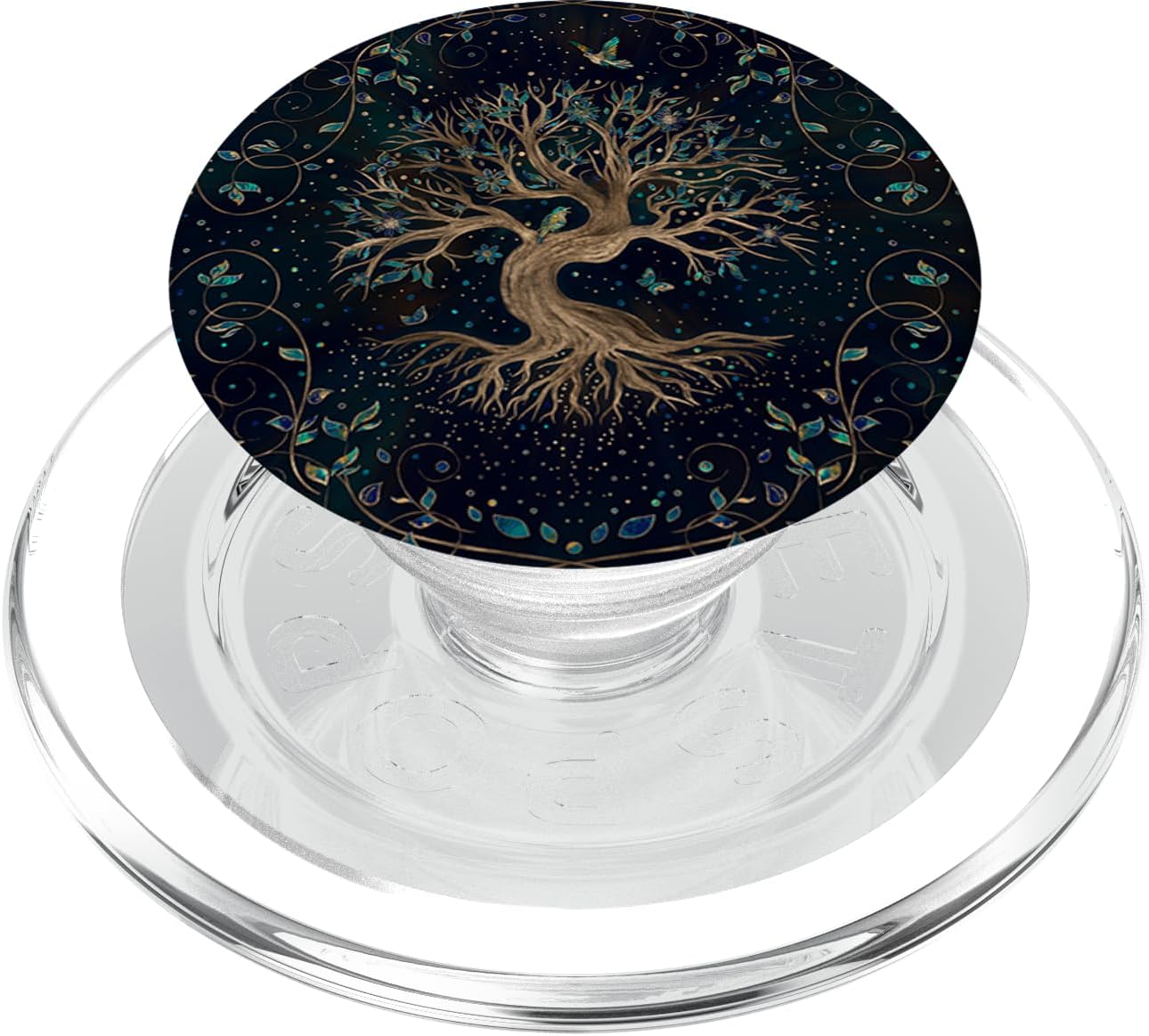 Tree of life - Yggdrasil PopSockets PopGrip: Swappable Grip for Phones & Tablets PopSockets MagSafe PopGrip for iPhone