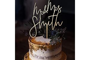 Personalized Cake Topper Wedding