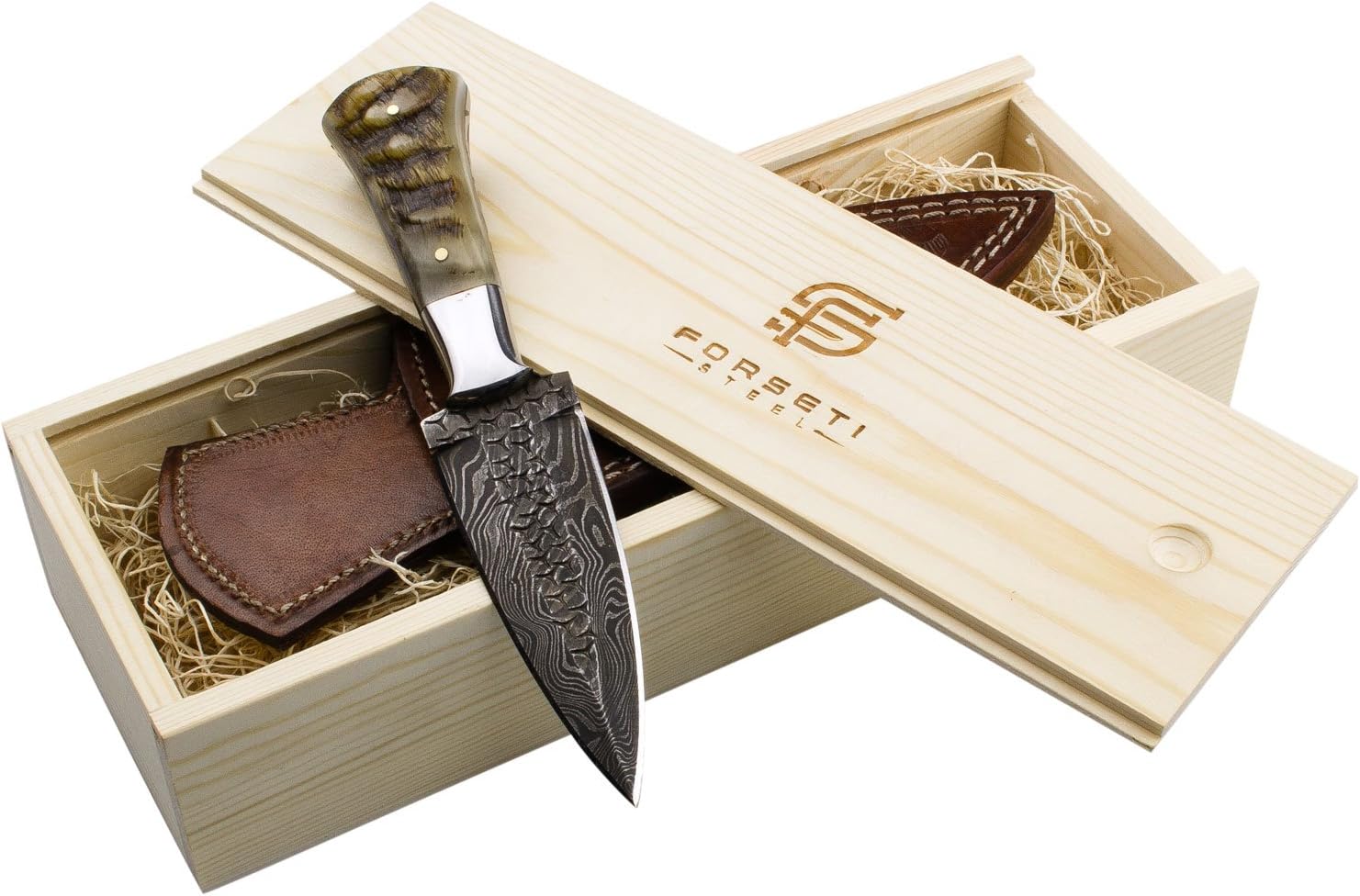 Forseti Steel Pugio Damascus Steel Dagger