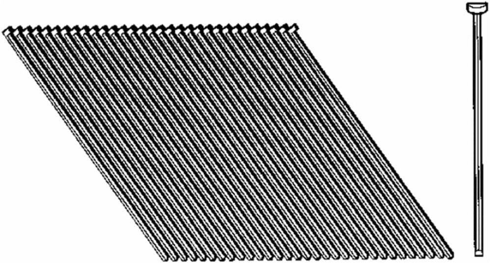 Bostitch Stanley S6DGAL-FH 2,000 2" Smooth Shank 25° Wire Collated Stick Framing