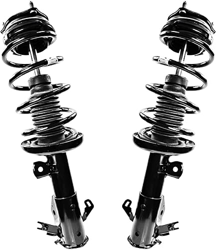 Miniatura 295 de Detroit Axle - Amortiguadores RWD para Chrysler 300 Dodge Magnum 06-10 Charger 05-10, 2006 2007 2008 2009 2010 Completo 2 puntales delanteros con
