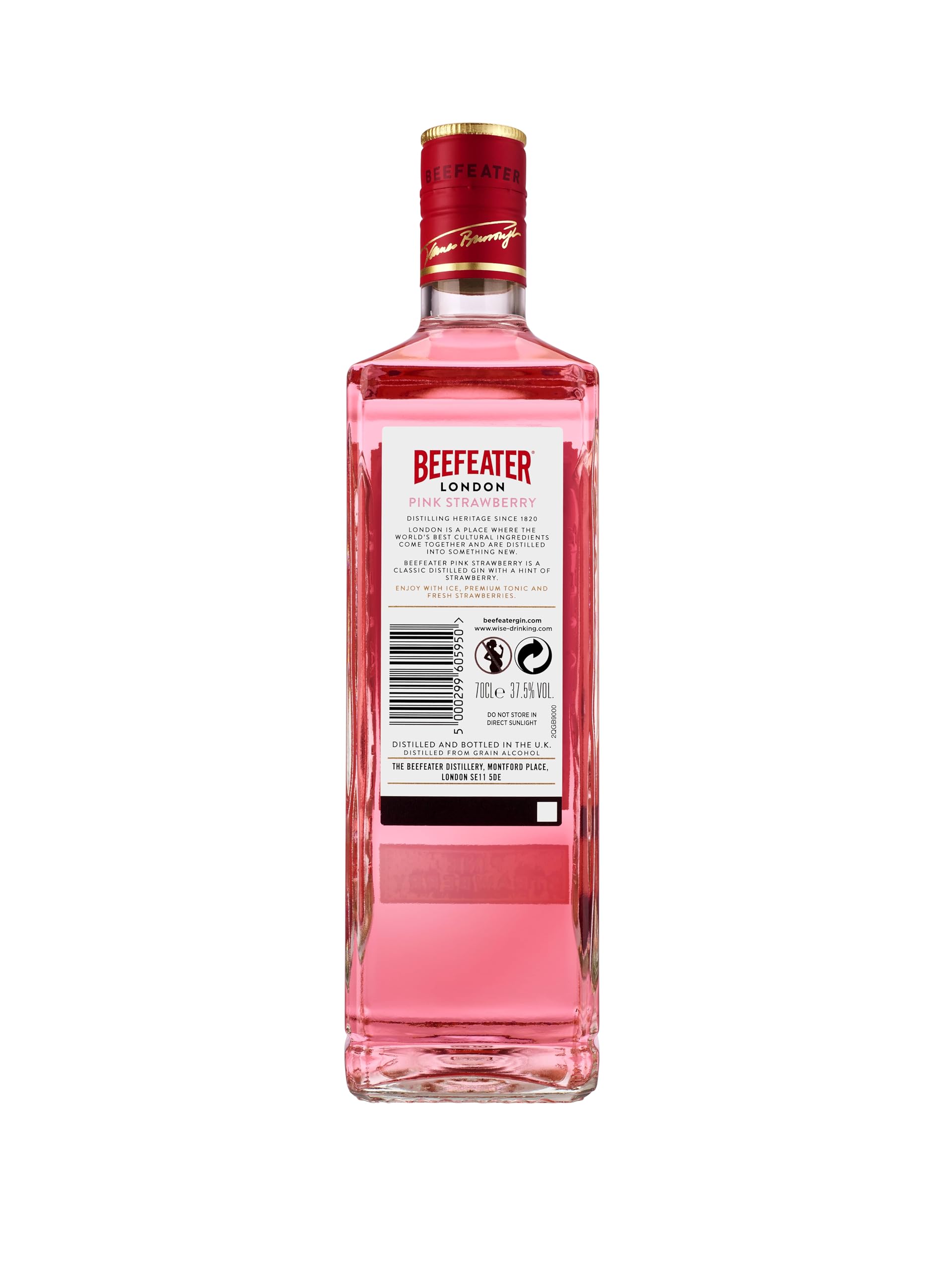 Beefeater Pink Ginebra Rosa - 700 ml