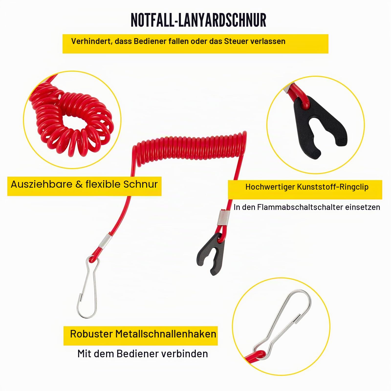 VEVOR Boot Drosselklappensteuerung Außenborder 703-48207-22-00 Fernbedienung Box +10 Pin Kabel Boot Steuerbox