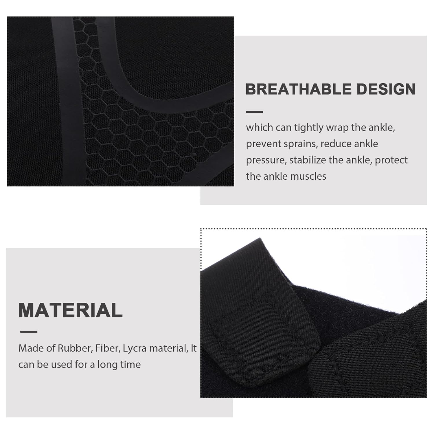 2pcs Ankle Guards Open Design Ankle Support for Plantar Fasciitis for Running Walking