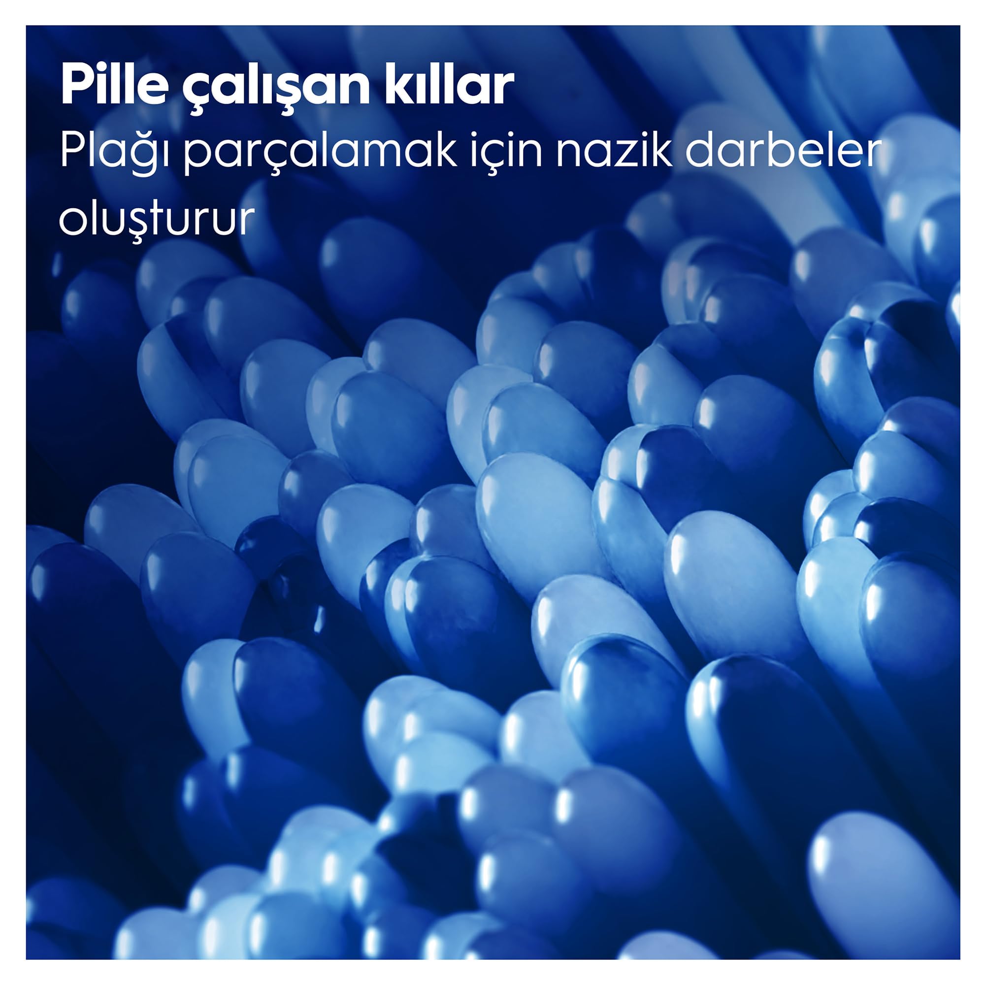 Oral-B Pro-3DWhite Pulsar Beyazlık Pilli Diş Fırçası, Orta Sertlik (3 paketi)