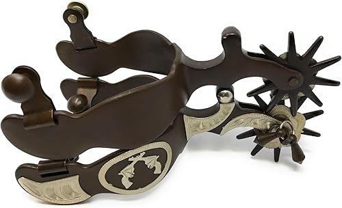 AJ Tack Pistolas cruzadas marrón antiguo para hombre