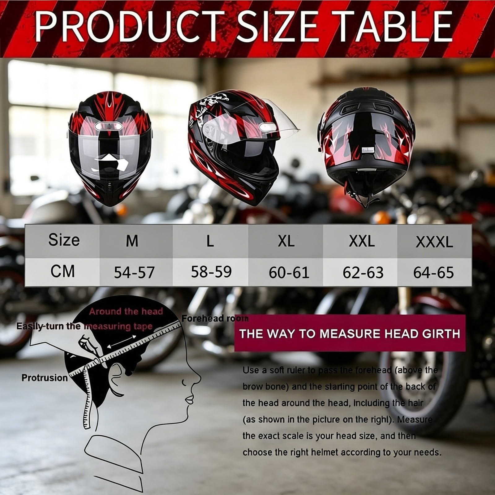 Kask Motocyklowy Szczękowy z Homologacją ECE, Kask Modułowy z Podwójną Blendą, Skorupa ABS dla Skutera i Motocykla(1,XL)