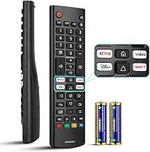 for LG-TV-Remote-Control, Universal Replacement for All LG Smart TV, with 4 Shortcut Keys and Included Batteries