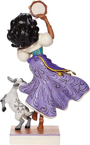 Miniatura 2 de Enesco Disney Traditions by Jim Shore - Figura de Esmeralda y Djali, 8.75 pulgadas, multicolor