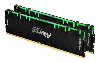 Kingston FURY Renegade DDR4メモリー16gb2枚セット Kingston Fury Renegade RGB 16 GB (2 x 8 GB) 3600 MHz DDR4