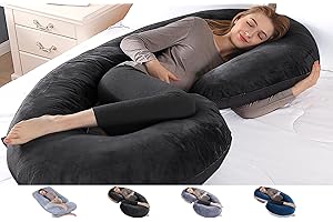 52" C-Shaped Pregnancy Pillow