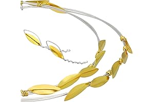 Olive Leaf Tiara: Enchanting Headpiece Adorned with Nature's Beauty