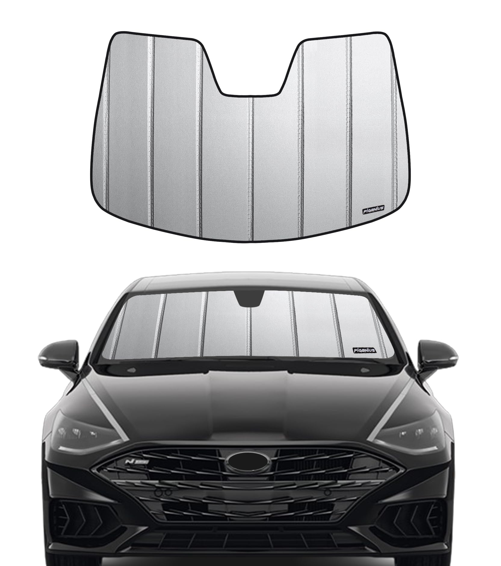 Windshield Sun Shade for Hyundai Sonata 2020-2023 Front Window Sunshade - Safeguard