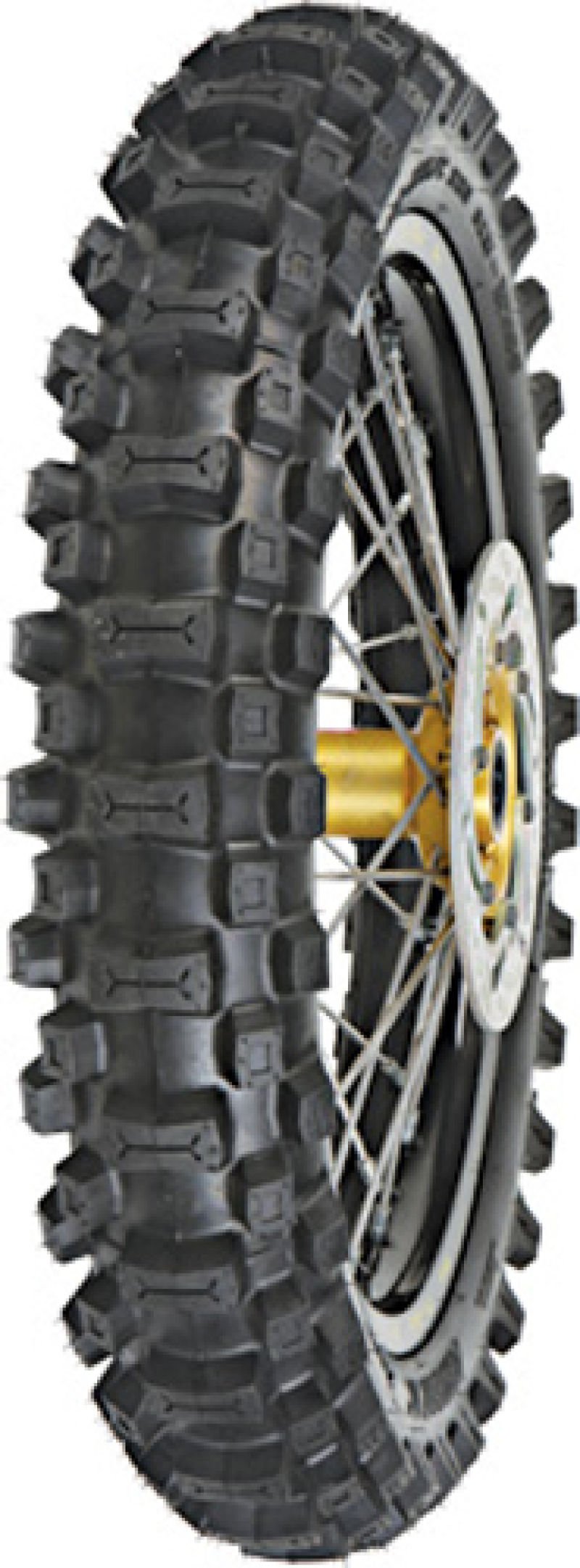 Sedona MX887IT Hard/Intermediate Tire - Rear - 90/100-14 , Position: Rear, Rim Size: 14, Tire Application: Intermediate, Tire Size: 90/100-14, Tire Type: Offroad, Tire Ply: 4 MX9010014-image-8