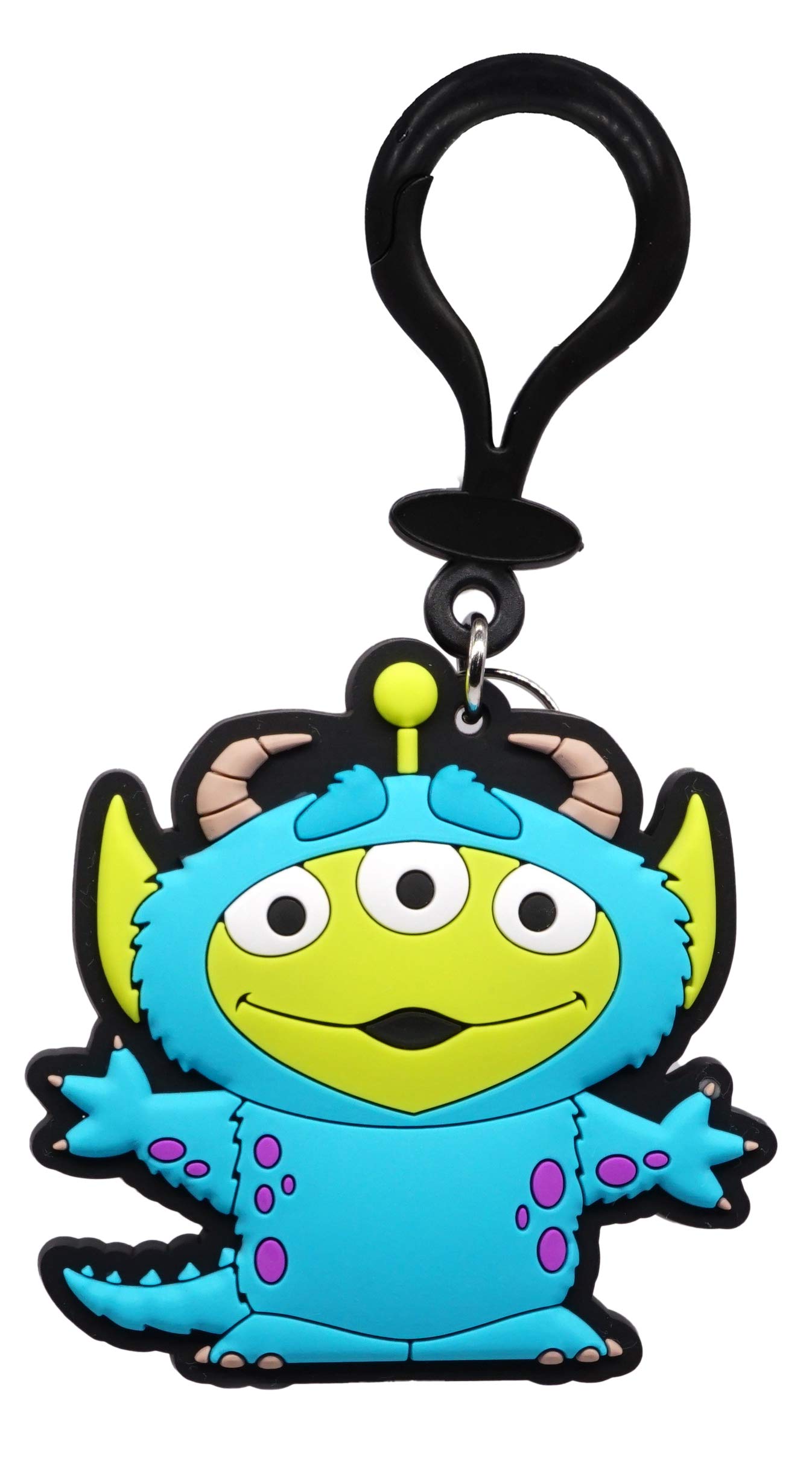 Amazon.com: Disney Toy Story Alien Remix Sulley PVC Soft Touch Bag