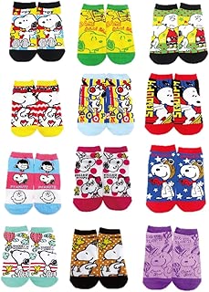 スヌーピー 靴下 ソックス 12種類柄12足1セット サイズ22～24cm SNOOPY