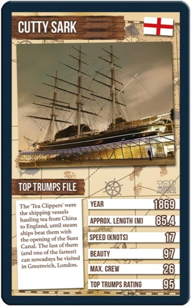 Top Trumps Ships Card Game image 4