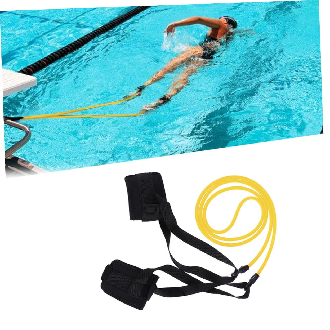 2 Set Di Accessori Banda De Resistencia Para Esercizi Up Bands Sacca Di Sangue Tubo Di Esercizio Allenamento Di Resistenza Al Nuoto Fascia Elastica Allenamento Fasce Resistenti