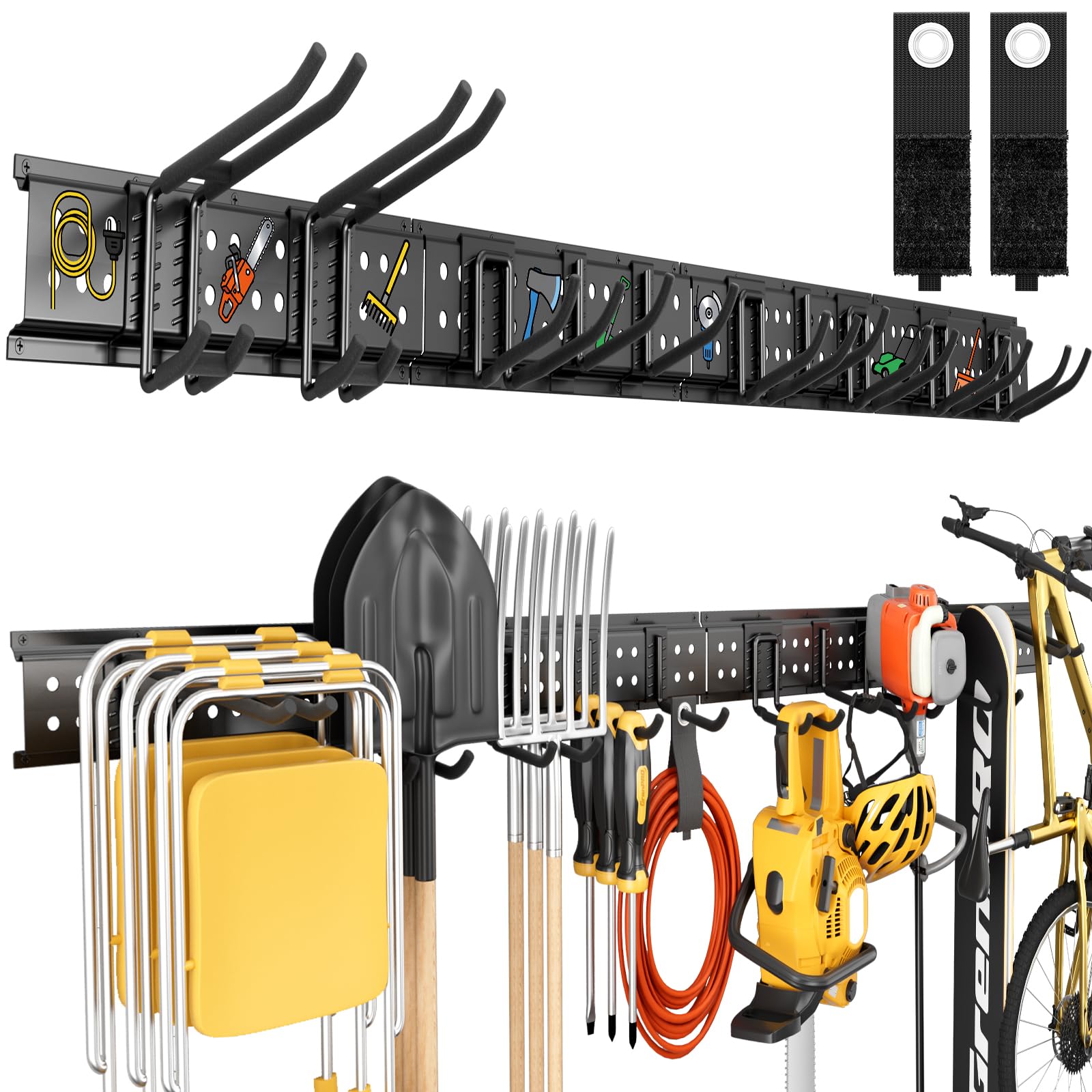 GRENPRO Double-Sided Magnetic Tool Holder, 12" Magnetic Tool Bar, 110 lb — Amazon image 9