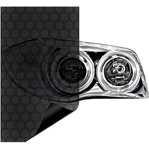 VViViD Extra-Wide Headlight Taillight Vinyl Tint Wrap 16 Inch x 60 Inch Roll (Hex+ Dark Smoke)
