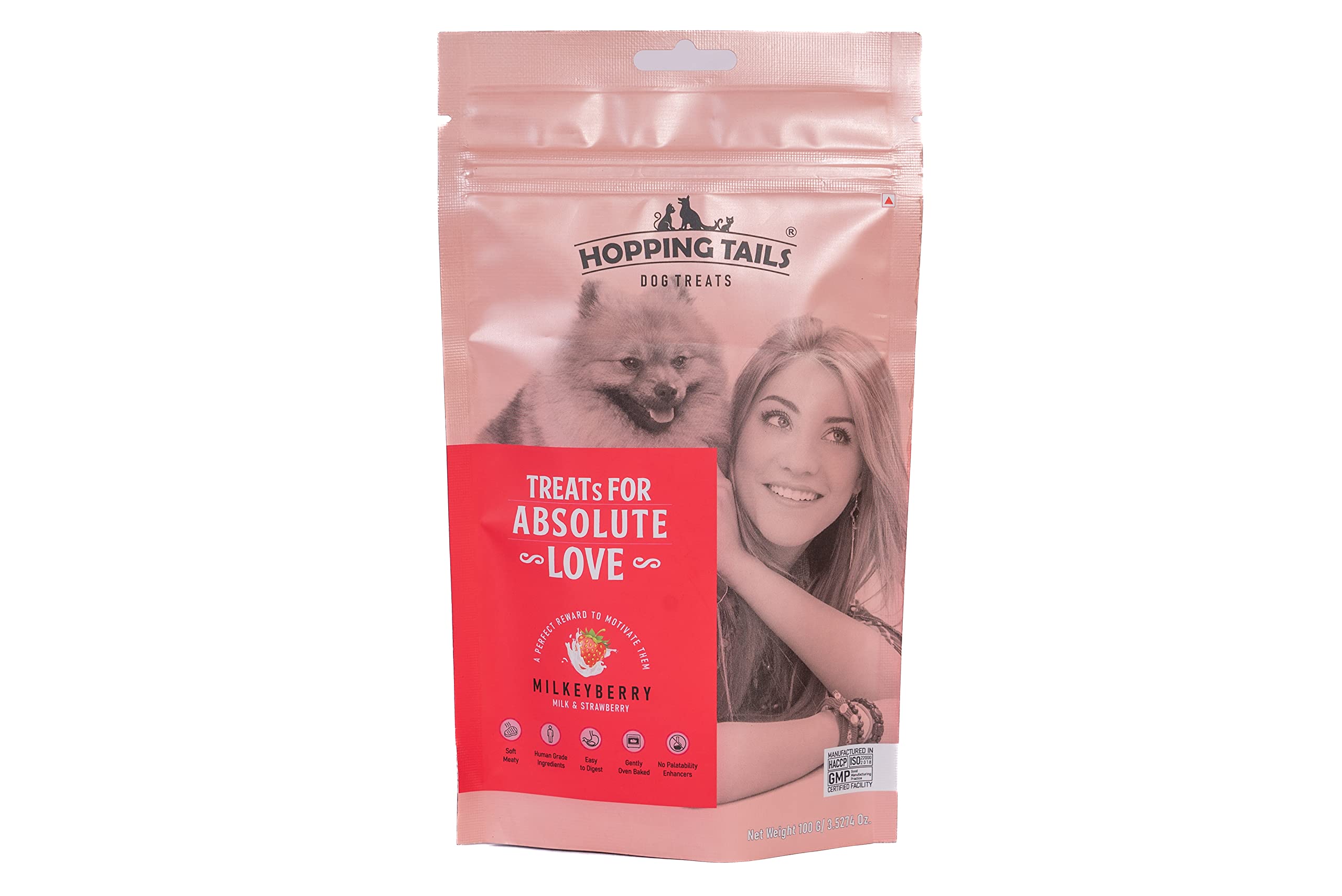Hopping Tails Milkey Berry Dog Milk and Strawberry PREMIUM TREATS (B0C55KPKW7) Amazon Price History, Amazon Price Tracker