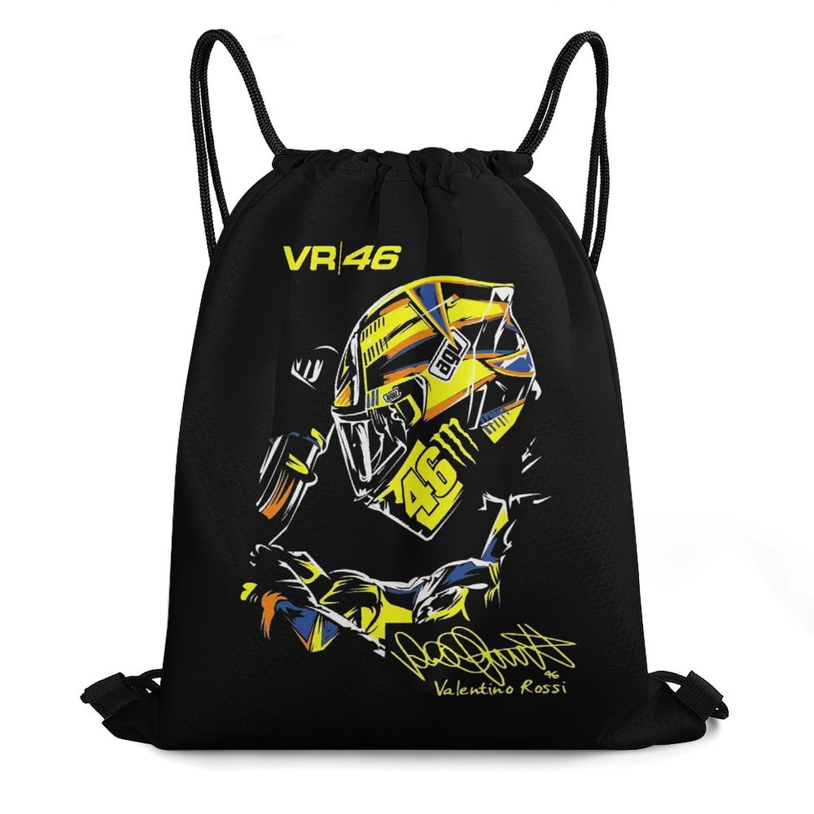 Amazon.co.jp: ジムサック バレンティーノ ロッシ VR46 収納バッグ 